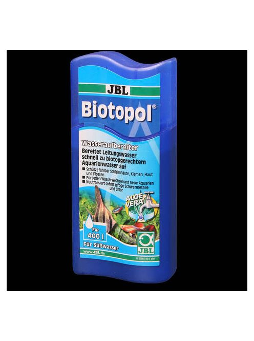 JBL Biotopol - vízkondicionáló édesvízi akváriumokhoz (100ml)