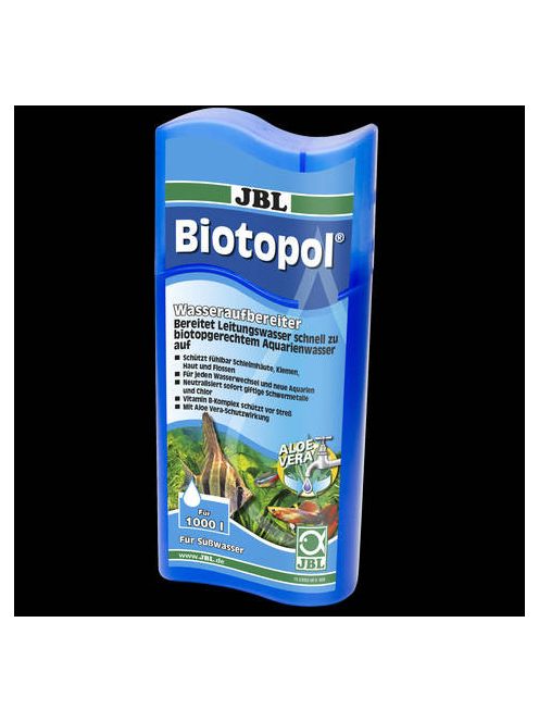 JBL Biotopol - vízkondicionáló édesvízi akváriumokhoz (250ml)