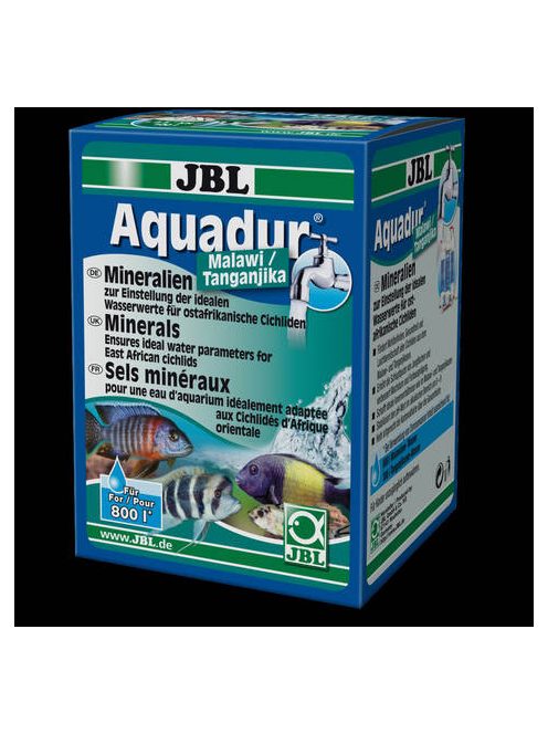 JBL Aquadur Malawi-Tanganjika - vízkezelő Malawi-tó és a Tanganyika-tó akvárium lakói számára (250g)