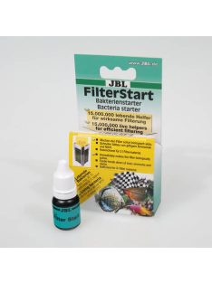   JBL FilterStart - baktériumok új és megtisztított szűrők aktiválásához édesvízi és sósvízi akváriumokhoz (10ml)