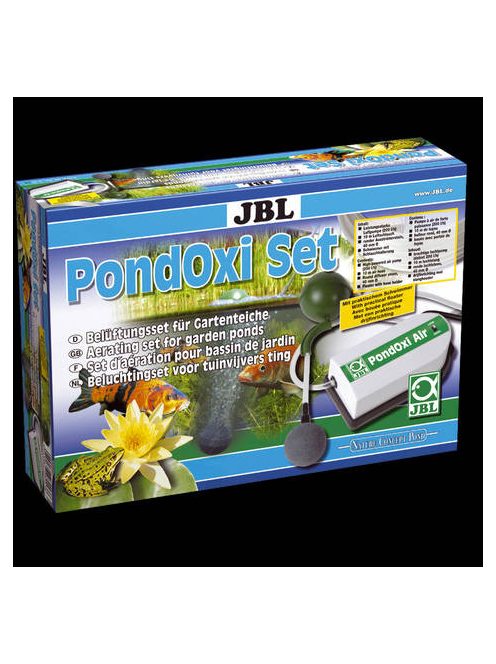 JBL PondOxi-Set - levegőztető készlet légszivattyúval kerti tavakhoz (3W)