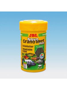   JBL ProNovo Spirulin Grano CLICK - Granulált táplálék (S-méret) növény/algaevő akváriumlakók számára (3-10cm) 100ml/58g
