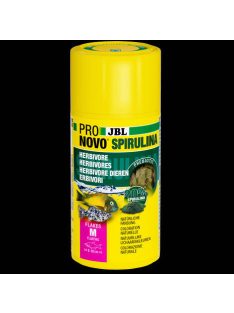   JBL ProNovo Spirulina Flakes - pehelytáp (M-es méret) növéy/algaevő akváriumlakók részére (8-20cm) 100ml/16g
