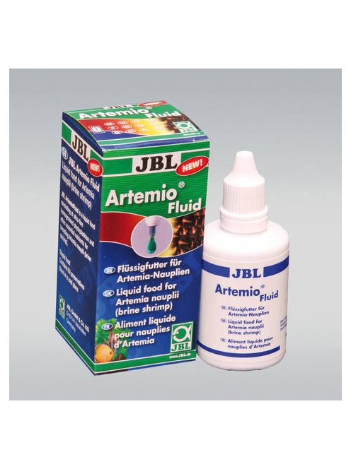 JBL ArtemioFluid - teljes értékű eledel Artemia rákoknak (50ml)