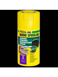   JBL ProNovo Spirulina Grano "S" - Spirulina tápgranulátum S-es méretben minden 3-10 cm-es akváriumi halhoz (100ml/58g) CLICK