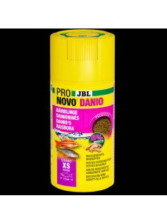   JBL Pronovo Danio Grano XS - Akváriumi granulátum XS méretben minden 3-5 cm-es kis márnához és danióhoz (100ml/48g) CLICK