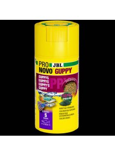   JBL Pronovo Guppy Grano S - Akváriumi alaptáp granulátum S-es méretben guppiknak és más díszhalak részére 3-10 cm-ig (100ml/56g) CLICK