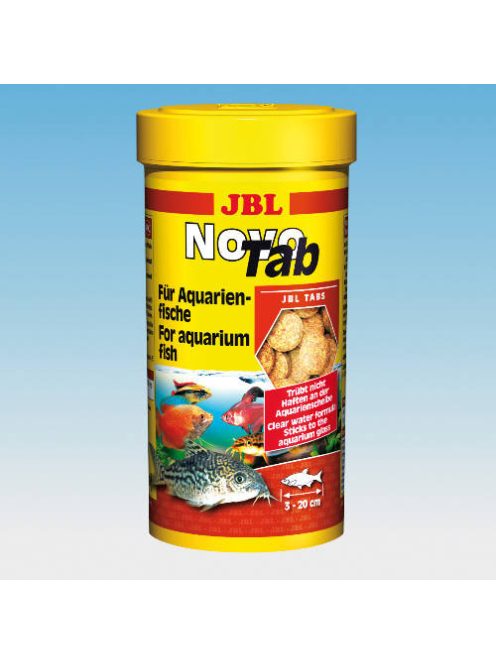 JBL ProNovo Tab - Tablettás alapeledel (M-es méret)  minden akváriumi hal részére (1-20cm) (1l/640g)
