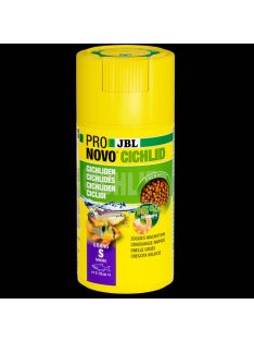   JBL Pronovo Cichlid Grano S - Alaptáp granulátum közepes méretű, 3-10 cm-es sügérek számára (100ml/52g)