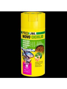   JBL Pronovo Cichlid Grano M - Alaptáp granulátum közepes méretű, 8-20 cm-es sügérek számára (250ml/130g)
