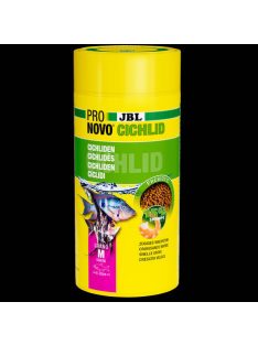   JBL Pronovo Cichlid Grano M - Alaptáp granulátum közepes méretű, 8-20 cm-es sügérek számára (1000ml/520g)