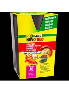   JBL ProNovo Red Flakes "M" - Akváriumi főtáppehely M-es méretű, 8-20 cm-es aranyhalakhoz (750ml/135g)