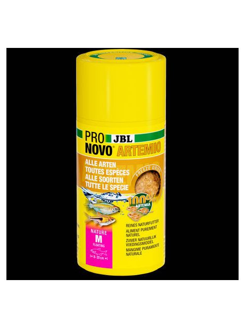 JBL ProNovo Artemio - kiegészítő táplálék díszhalak számára (8-20cm) 100ml/6g