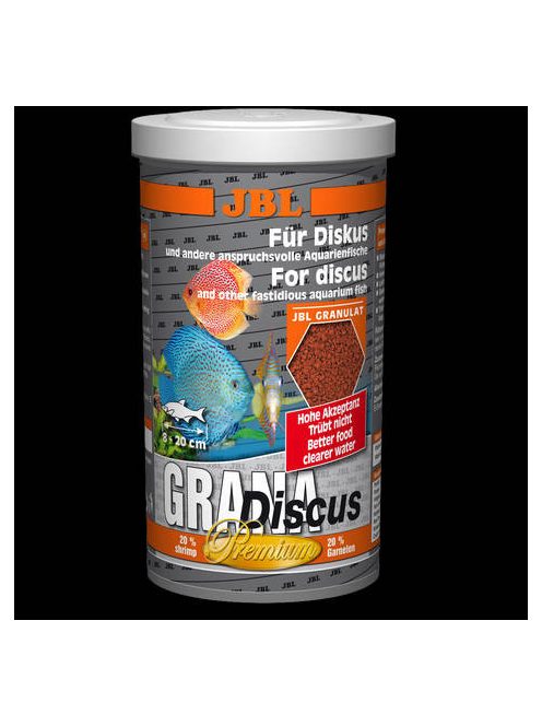 JBL GranaDiscus - prémium alapélelmiszer granulátum diszkoszhalak részére (440g/1liter)