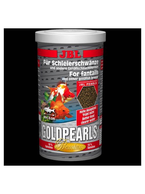 JBL GoldPearls - prémium élelmiszer-granulátum fátyolhalak részre (1000ml)