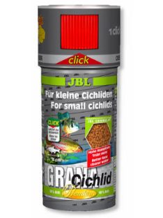   JBL GranaCichlid (CLICK) - prémium fő táplálékgranulátum ragadozó sügérek számára, kattintásos adagolóval (250ml)