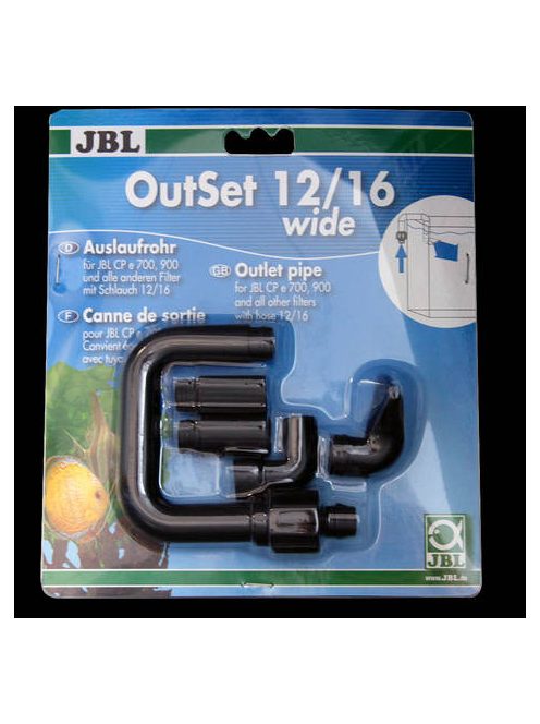 JBL OutSet wide - készlet széles sugárcsővel külső akváriumi szűrőkhöz