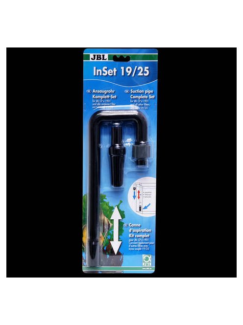 JBL InSet - szívócső Komplett készlet külső akváriumi szűrőkhöz (19/25) 38-56cm