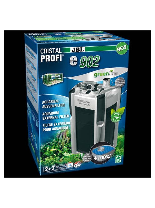 JBL CristalProfi e902 greenline + - külső szűrő (90-300 liter) akváriumba