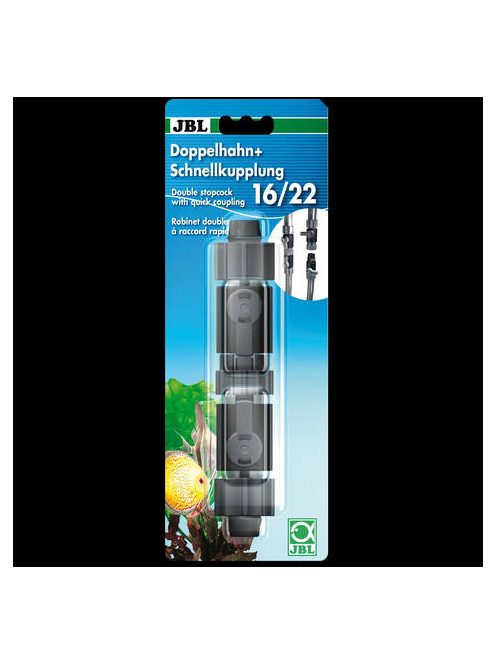 JBL Doppelhahn + Schnellkupplung - csatlakoztatásához, leválasztásához és elzárásához az akváriumban (16/22)