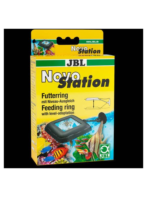 JBL NovoStation - lebegő etetőgyűrű akváriumokhoz vízszint kompenzációval (9x9cm)