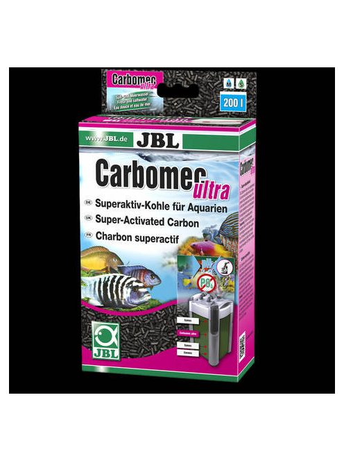 JBL Carbomec ultra - szuperaktív pelletizált szén tengervizes akváriumok szűrőihez (400g)