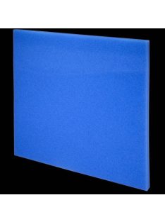   JBL Filterschaum blau fein - Finom habszivacs szűrőkhöz minden víz zavarosság ellen (50x50x2,5cm)