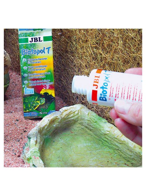 JBL Biotopol T - Vízkondícionáló szer hüllők és kétéltüek részére (50ml)