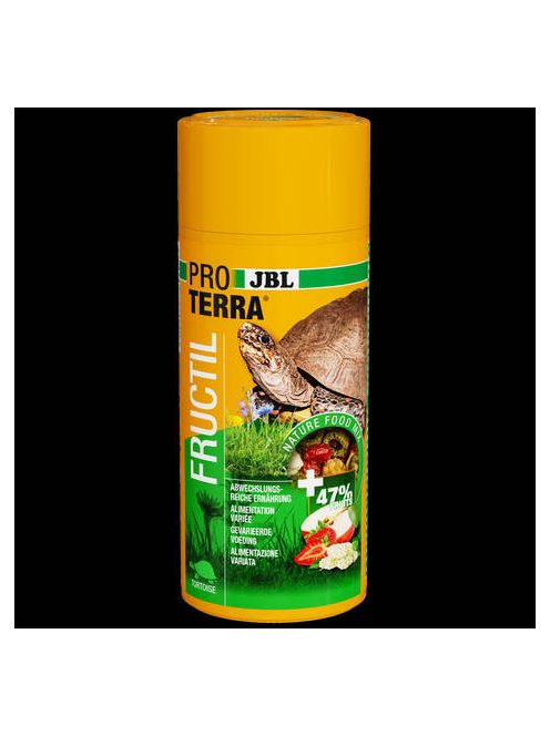 JBL ProTerra FRUCTIL - kiegészítő eleség (gyümölcs) szárazföldi teknősök részére (250ml/80g)