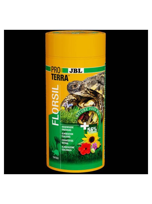 JBL ProTerra FLORSIL - kiegészítő eleség (virágos eledel) minden teknős részére (1000ml/95g)