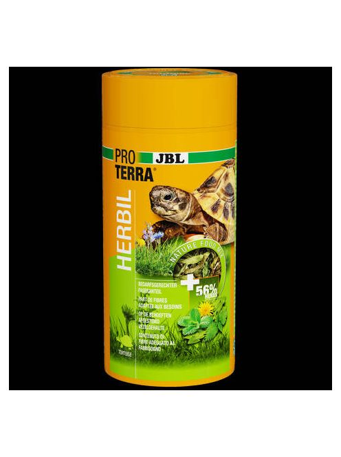 JBL PROTERRA Herbil - kiegészítő eleség (gyógynövény) teknősök részére (1000ml/95g)