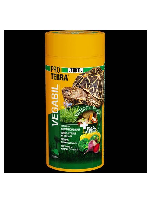 JBL PROTERRA Vegabil - kiegészítő eleség (szárított zöldség) teknősök részére (1000ml/320g)