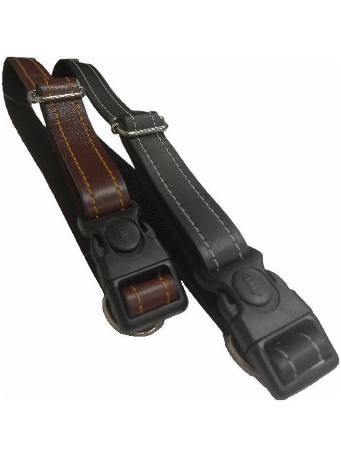 MI. 3061 TUK csatos bőrnyakszíj varrott 20mm