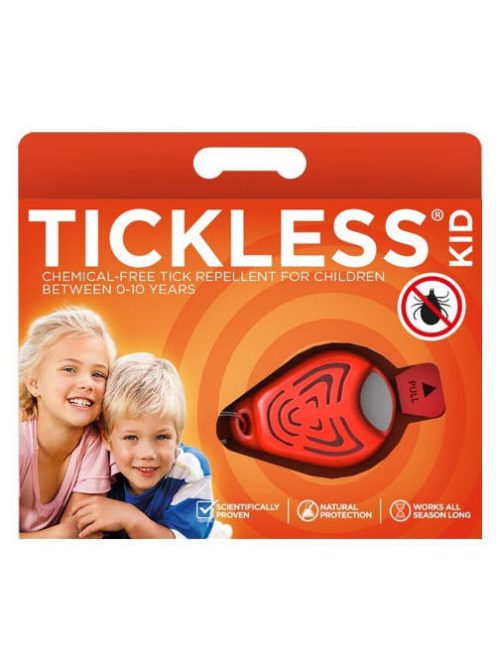 Tickless Kid - Vegyszermentes kullancsriasztó gyermekeknek - narancs