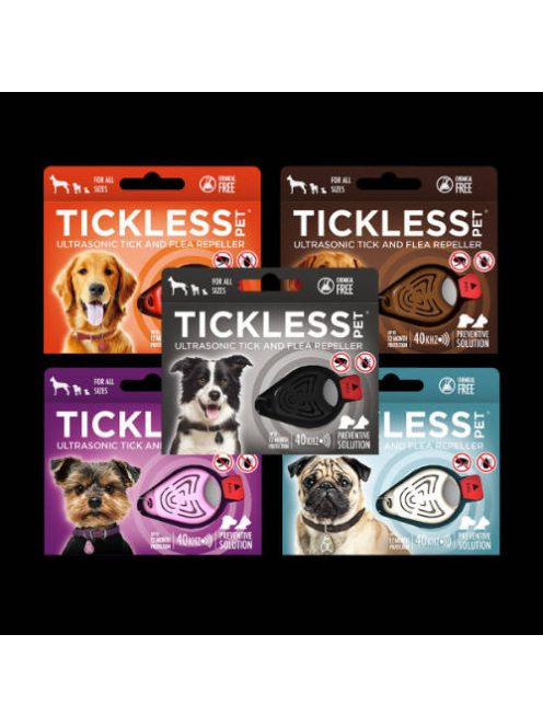 Tickless Pet – ultrahangos kullancs- és bolhariasztó készülék - bézs