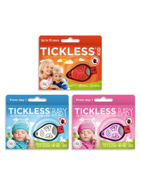 Tickless Baby - Vegyszermentes kullancsriasztó gyermekeknek - bézs