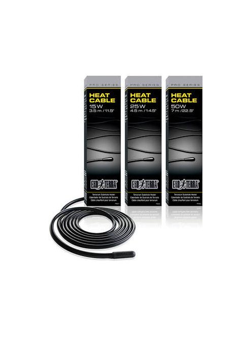 Hagen Exo Terra Heat Cabel - fűtőkábel terráriumok talajfűtéséhez - 15W / 3,5m