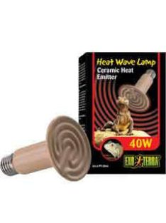   Exo-Terra Ceramic Heater - Kerámia hősugárzó lámpa terráriumokba (40W)