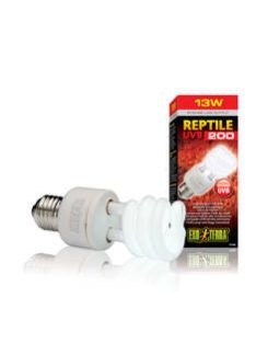   Exo-Terra Reptile UVB200 - izzó (13W) terráriumi állatok részére