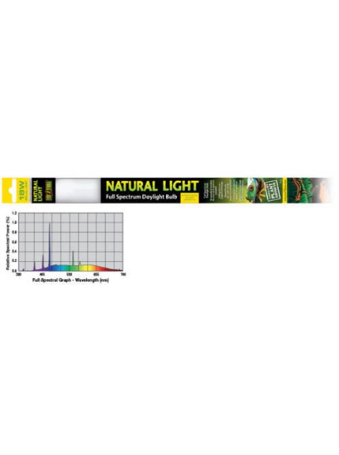 Exo-Terra Natural Light - fénycső (18W) hüllők,kétéltük,gerinctelenek és növények részére (60cm/ 24")