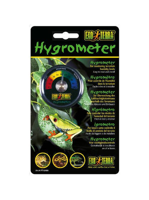 Exo-Terra Hygrometer  - Analóg páratartalommérő