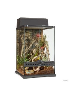   Exo-terra Aztec Terrarium Mini Tall - Azték témájú, dekoratív, üvegterrárium (30x30x45cm)
