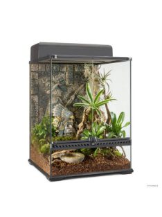   Exo-terra Aztec Terrarium Small Tall - Azték témájú, dekoratív, üvegterrárium (45x45x60cm)