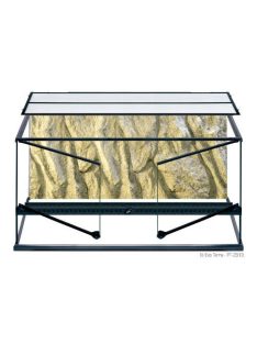   Exo-Terra Large Wide Terrarium - Dekoratív kivitelű üvegterrárium (90x45x45cm)