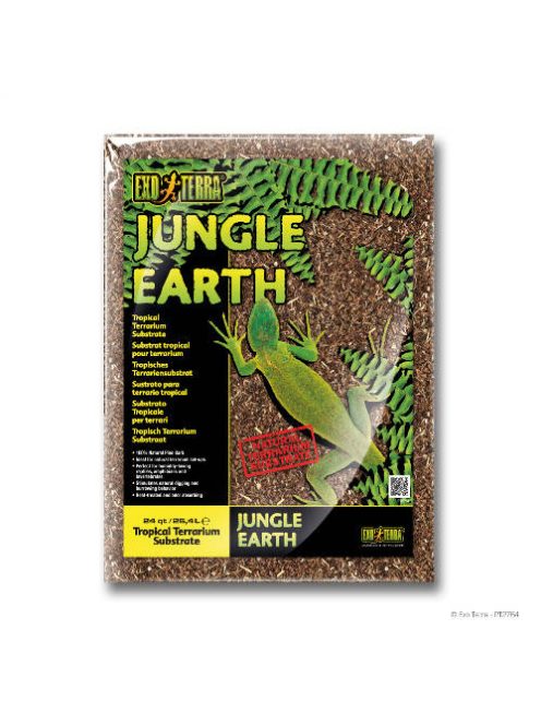 Exo-Terra Jungle Earth - fenyőkéreg (26,4liter) terráriumokba