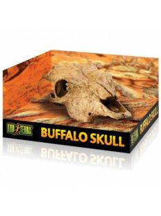   Exo-Terra Buffalo Skull - bölény koponya formájú búvóhely hüllők részére (13x9x24cm)