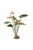 Exo-Terra Rainforest Plant Anthurium Bush - Terráriumi műnövény dekoráció (Flamingóvirág) cca.30cm