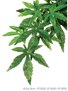   Exo-Terra Silk Plant Aboliton Large - Terráriumi selyem műnövény dekoráció (Abolition) cca.60cm