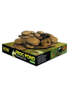  Exo Terra Frog Pond - Pebble Water Dish "L" - vizestál (kavics figura) békák részére (17X13,5X6cm)