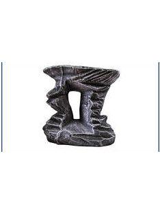   AquaDeckor - magas teknős kilépő  (L) - akvaterráriumba (19x13x25cm)